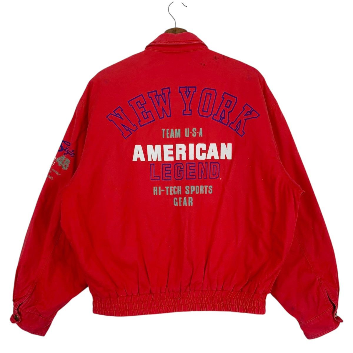 Vintage Vintage Blueky New York American Legend Sport Jacket Size US L / EU 52-54 / 3 - 16 Thumbnail