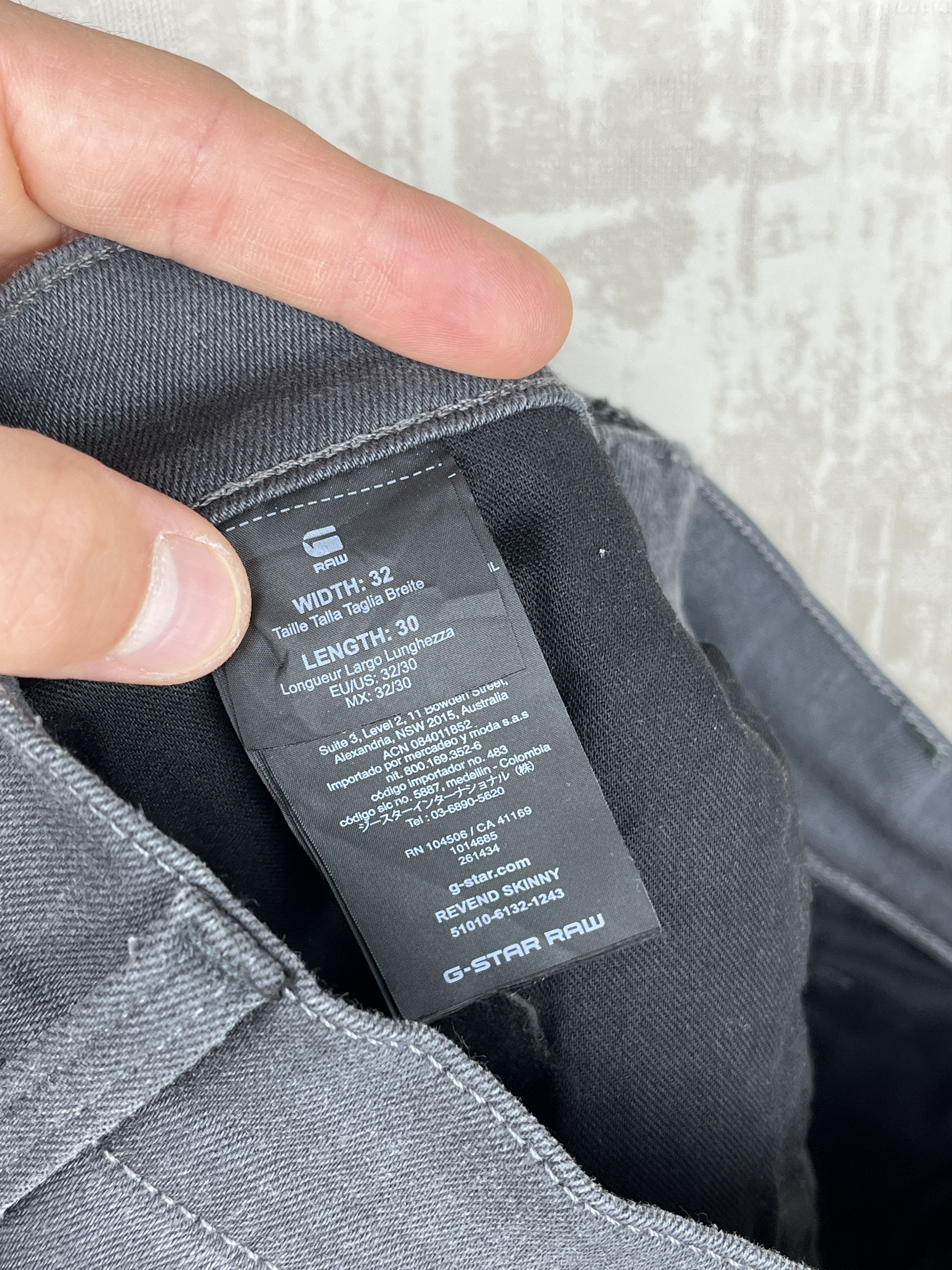 G-Star G-star RAW Revend Skinny Denim Jeans Size US 32 / EU 48 - 17 Thumbnail