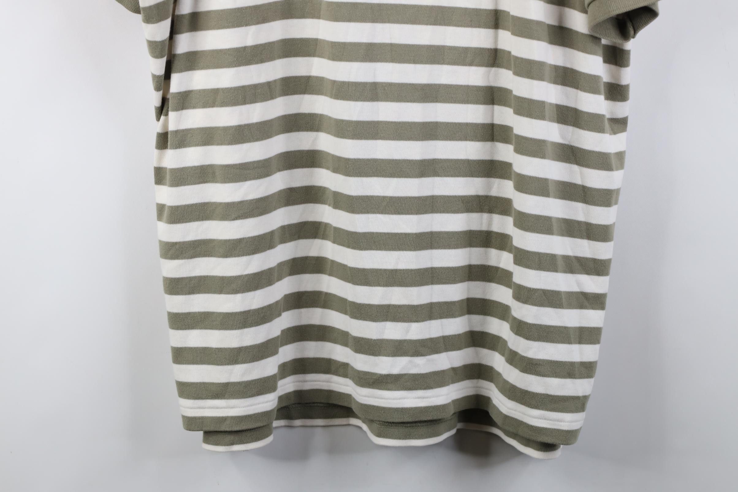 Polo Ralph Lauren Vintage 90s Ralph Lauren Soft Cotton Knit Striped Golf Polo Size US XL / EU 56 / 4 - 3 Thumbnail