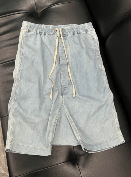 Rick Owens rick owens Solid Color High-Waisted Cropped Casual Shorts Size US 26 / EU 42 - 1 Thumbnail