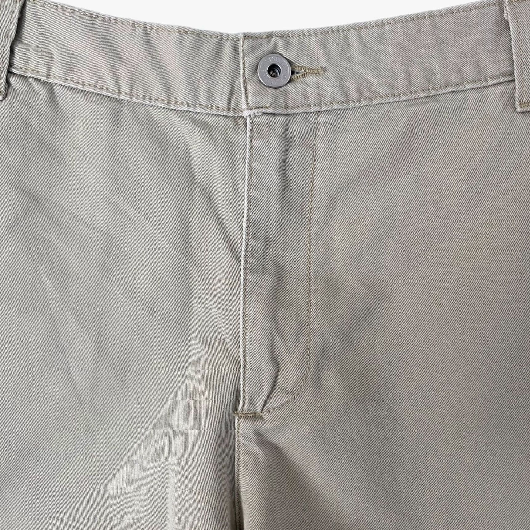 Calvin Klein VINTAGE Calvin Klein Khaki Chino Shorts Tan Womens Size 7 High-Waist Classic USA Chino Shorts 90s Women's Calv in USA Size 28" / US 6 / IT 42 - 5 Thumbnail