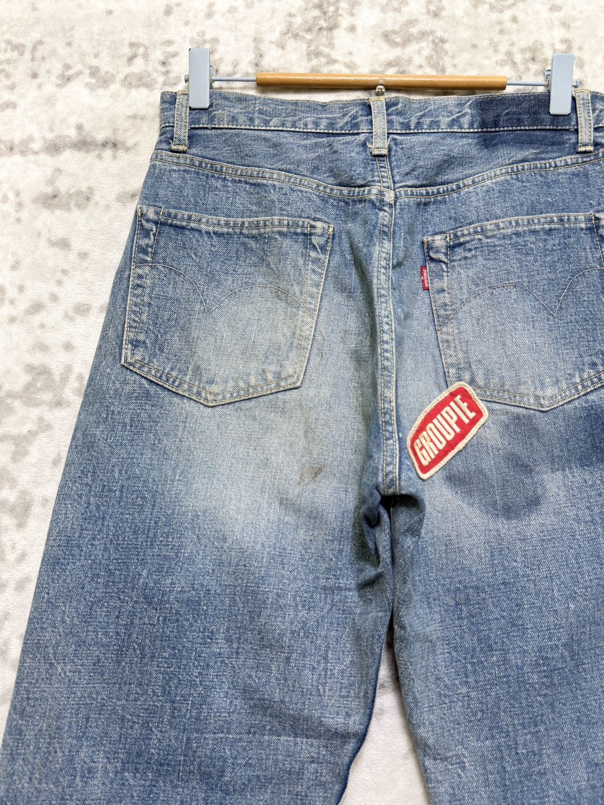Hysteric Glamour Hysteric Glamour Patchwork Selvedge Denim Tapered Y2K Fit Size US 28 / EU 44 - 11 Thumbnail