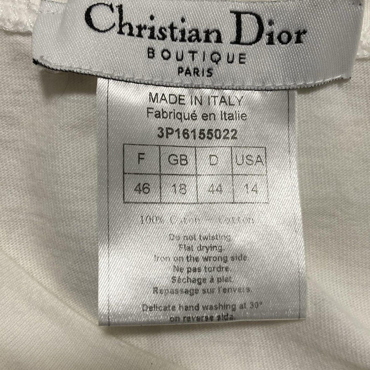 Dior Christian Dior Embellished Short Sleeve T-Shirt Size XL / US 12-14 / IT 48-50 - 5 Thumbnail