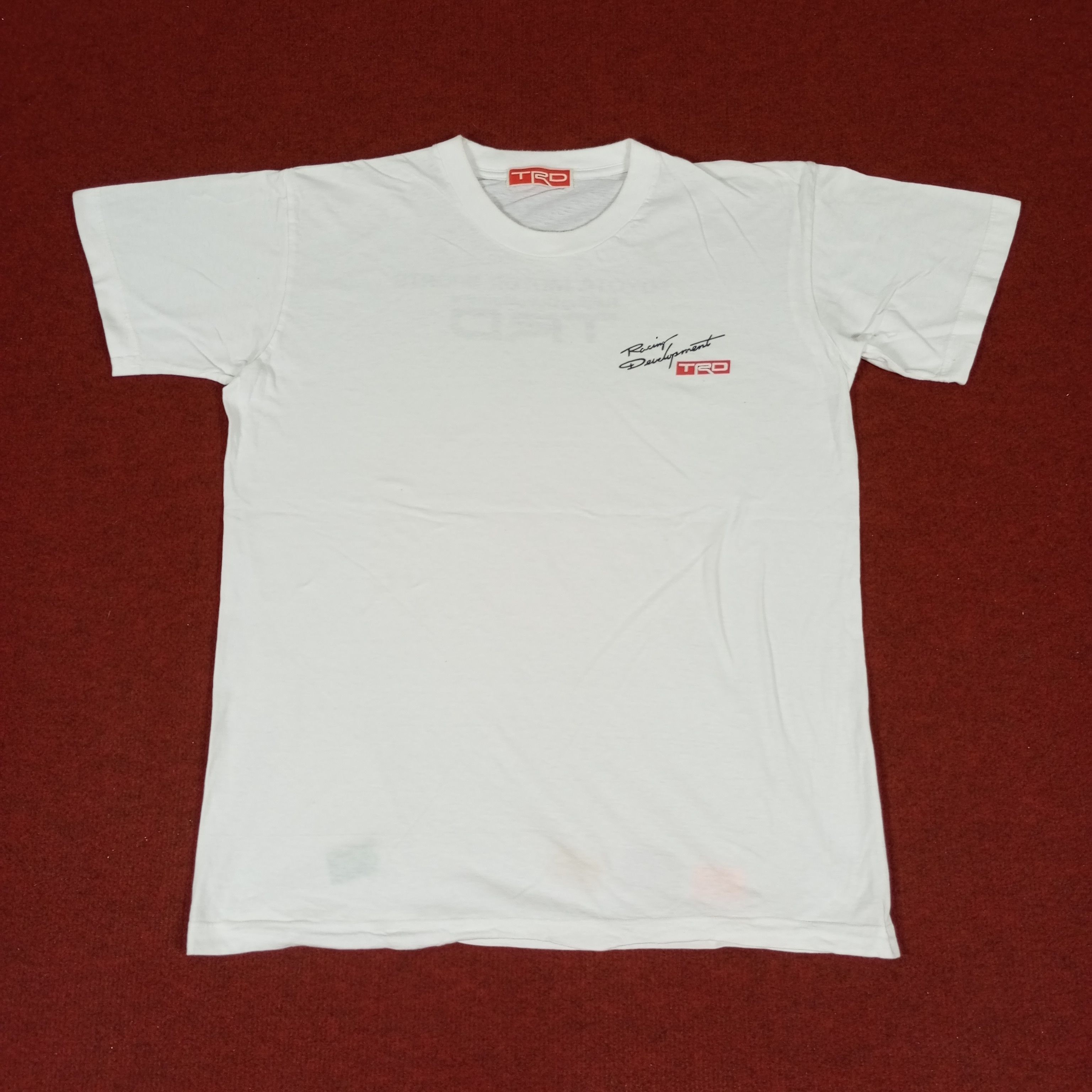 Japanese Brand × Vintage TRD Toyota Motorsports Racing Development Tshirt Size US M / EU 48-50 / 2 - 3 Thumbnail
