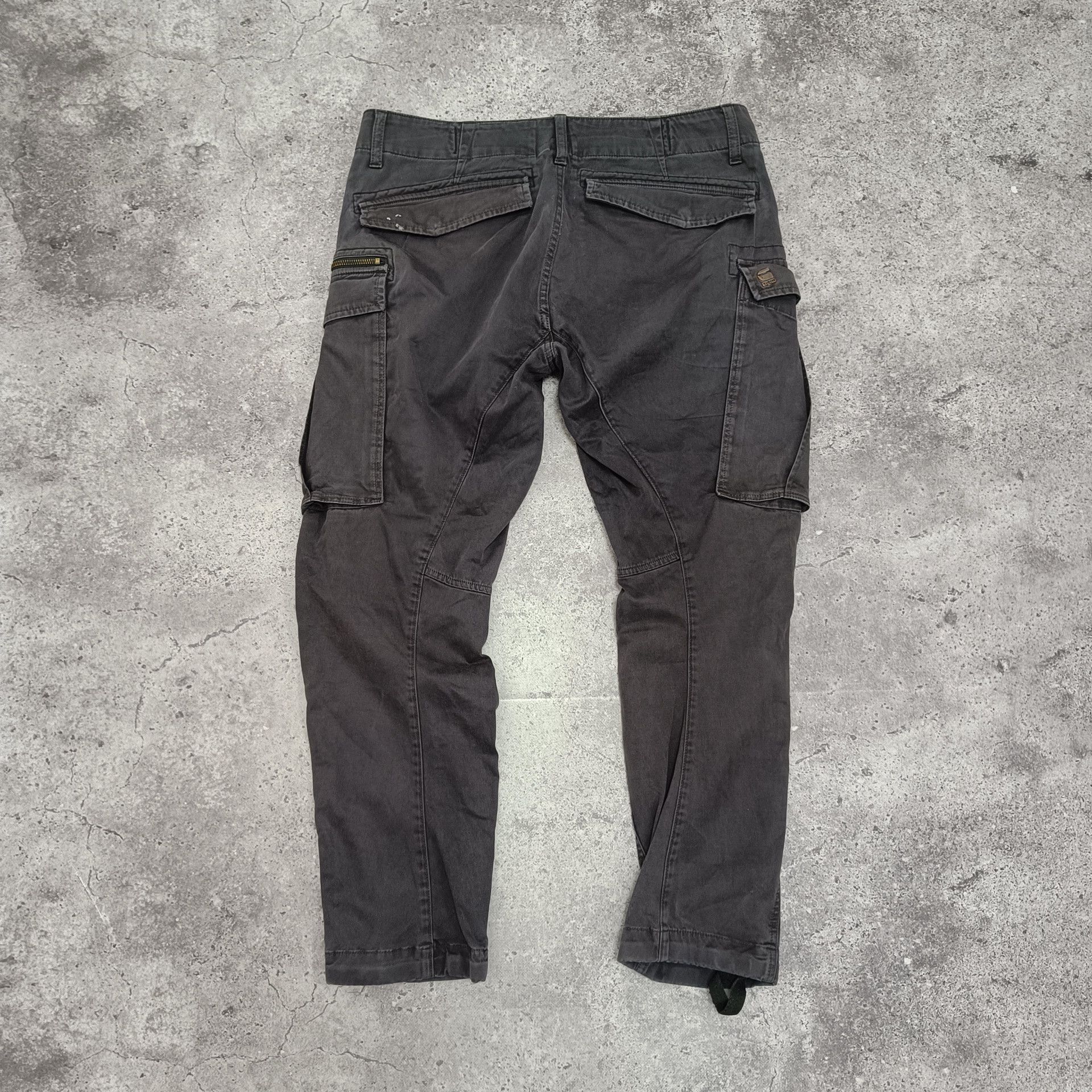 G-Star G-STAR RAW CARGO ROVIC DENIM AVANT GARDE MULTI POCKET PANTS Size US 34 / EU 50 - 6 Thumbnail