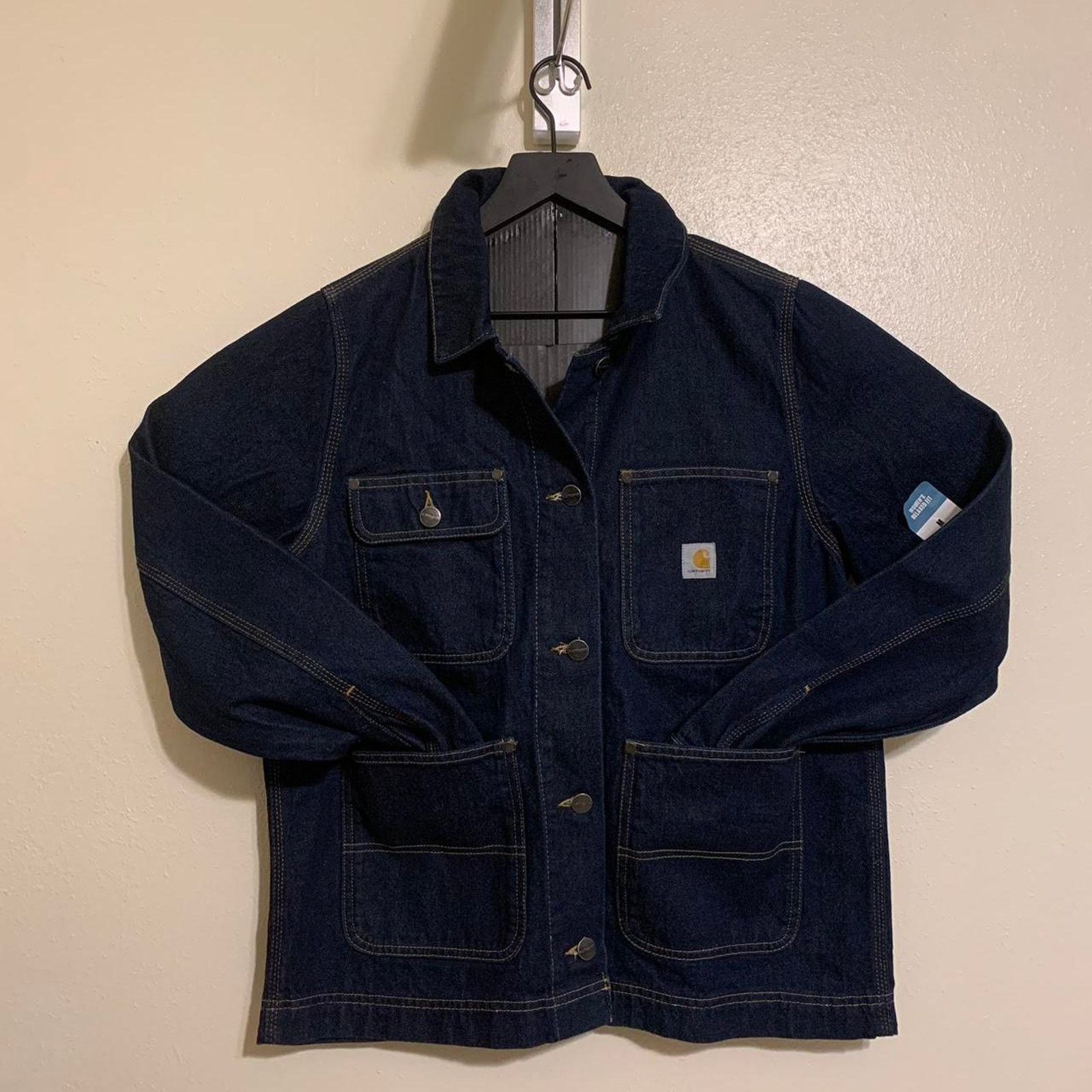 Carhartt Carhartt Relaxed Fit Denim Chore jacket New with tags Size M / US 6-8 / IT 42-44 - 3 Thumbnail