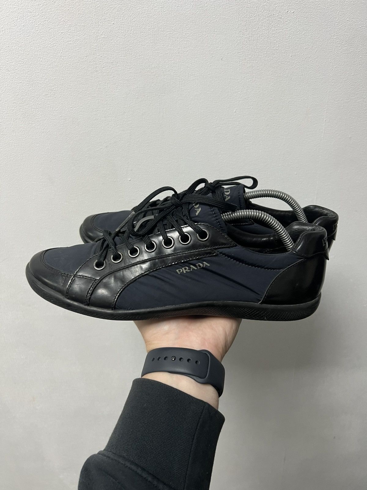 Prada Prada shoes sneakers y2k archive avant garde rétro 2000s 00s Size US 6 / EU 39 - 4 Thumbnail