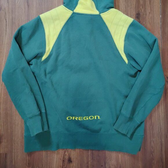 Nike Vintage Nike Oregon Ducks Hoodie Sweatshirt Mid Swoosh Size US L / EU 52-54 / 3 - 8 Thumbnail