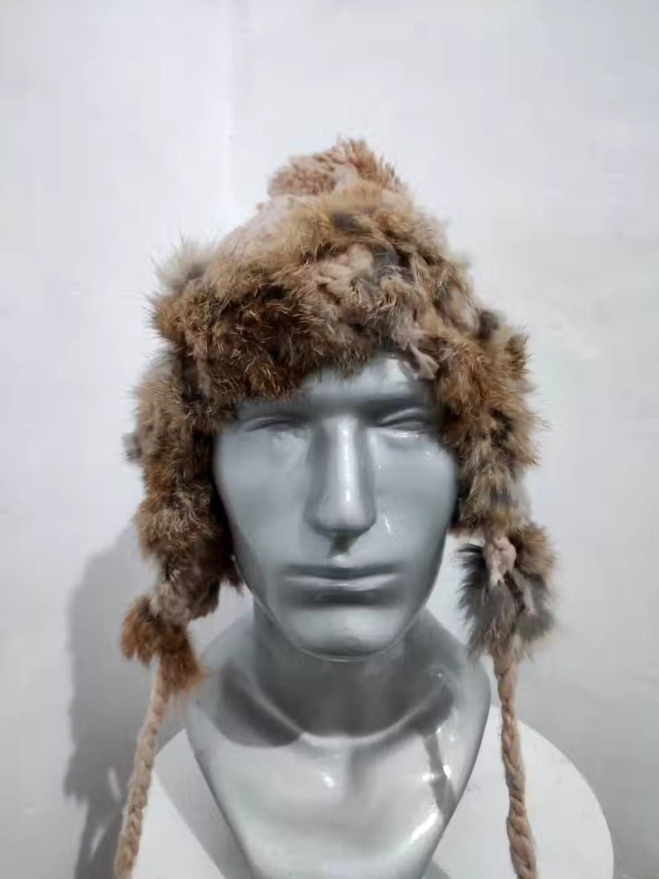 Other Unknown Japanese Hats Mix Fur design Winter Cap Size ONE SIZE - 1 Thumbnail