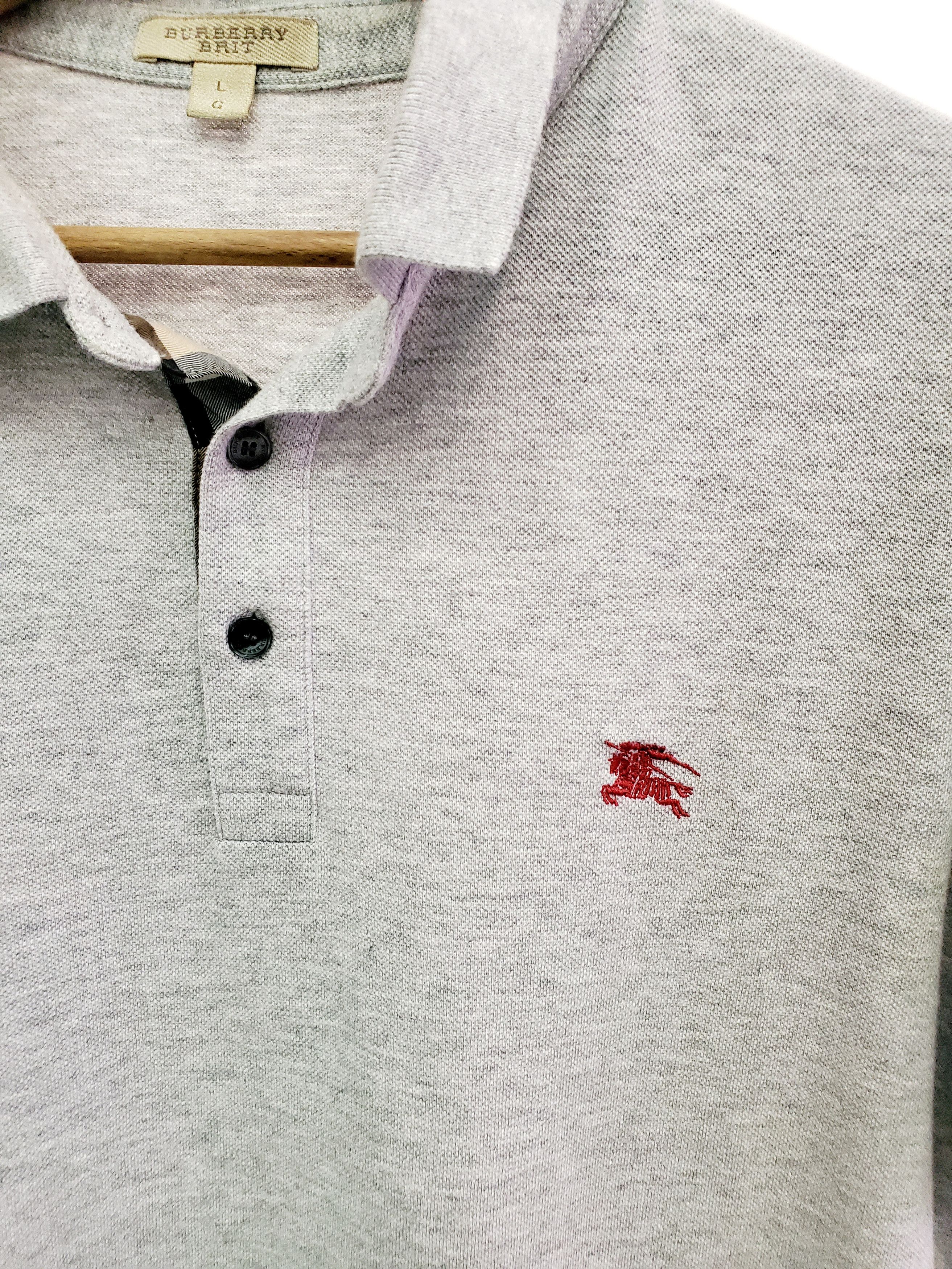 Burberry 🔥Burberry polo shirt size L🔥 Size US L / EU 52-54 / 3 - 2 Thumbnail