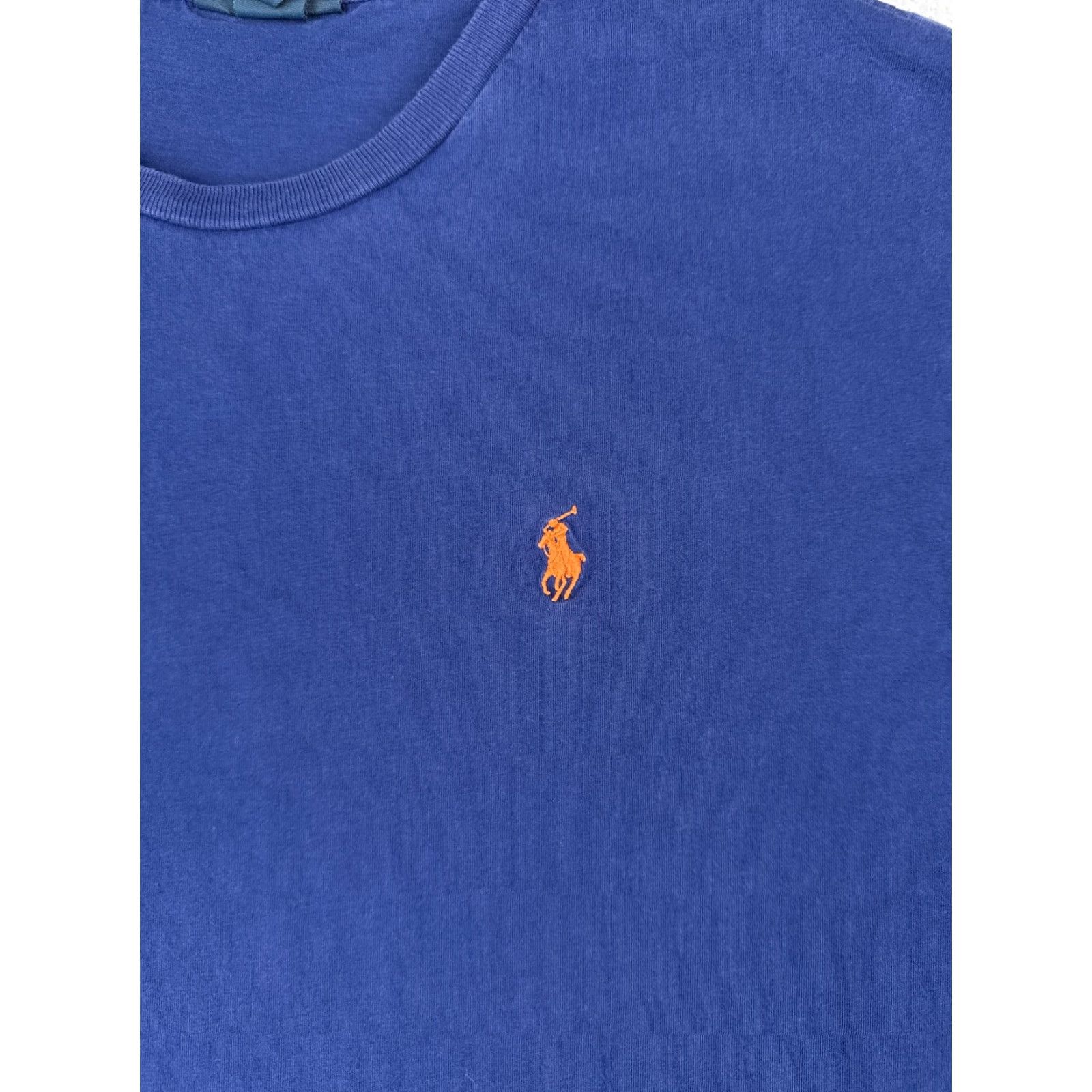 Ralph Lauren Polo Ralph Lauren Shirt Men Medium Blue 100% Cotton Crew Neck Short Sleeve Size US M / EU 48-50 / 2 - 6 Thumbnail