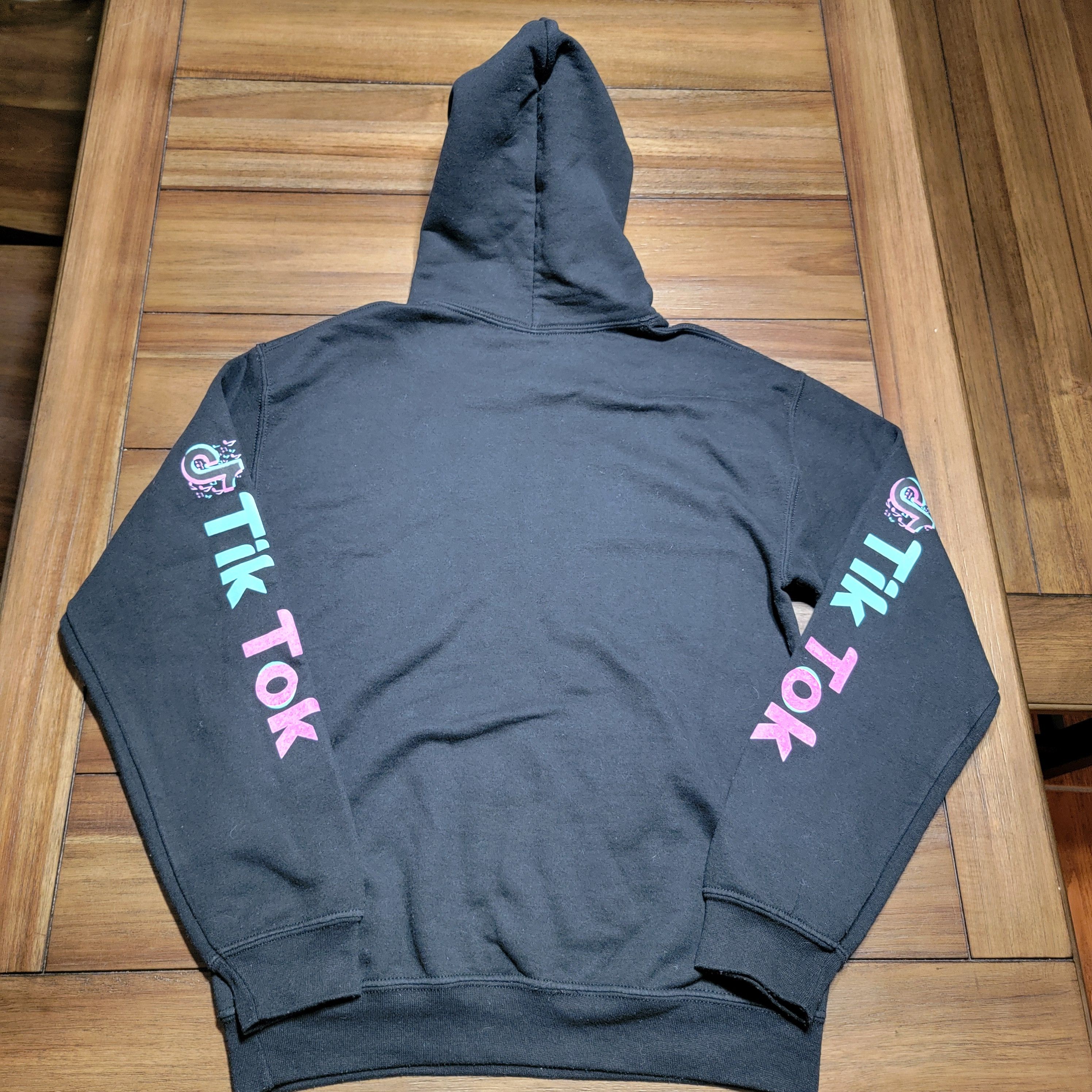 Gildan TikTok Pullover LS Hoodie Black - Size Small Size S / US 4 / IT 40 - 4 Thumbnail