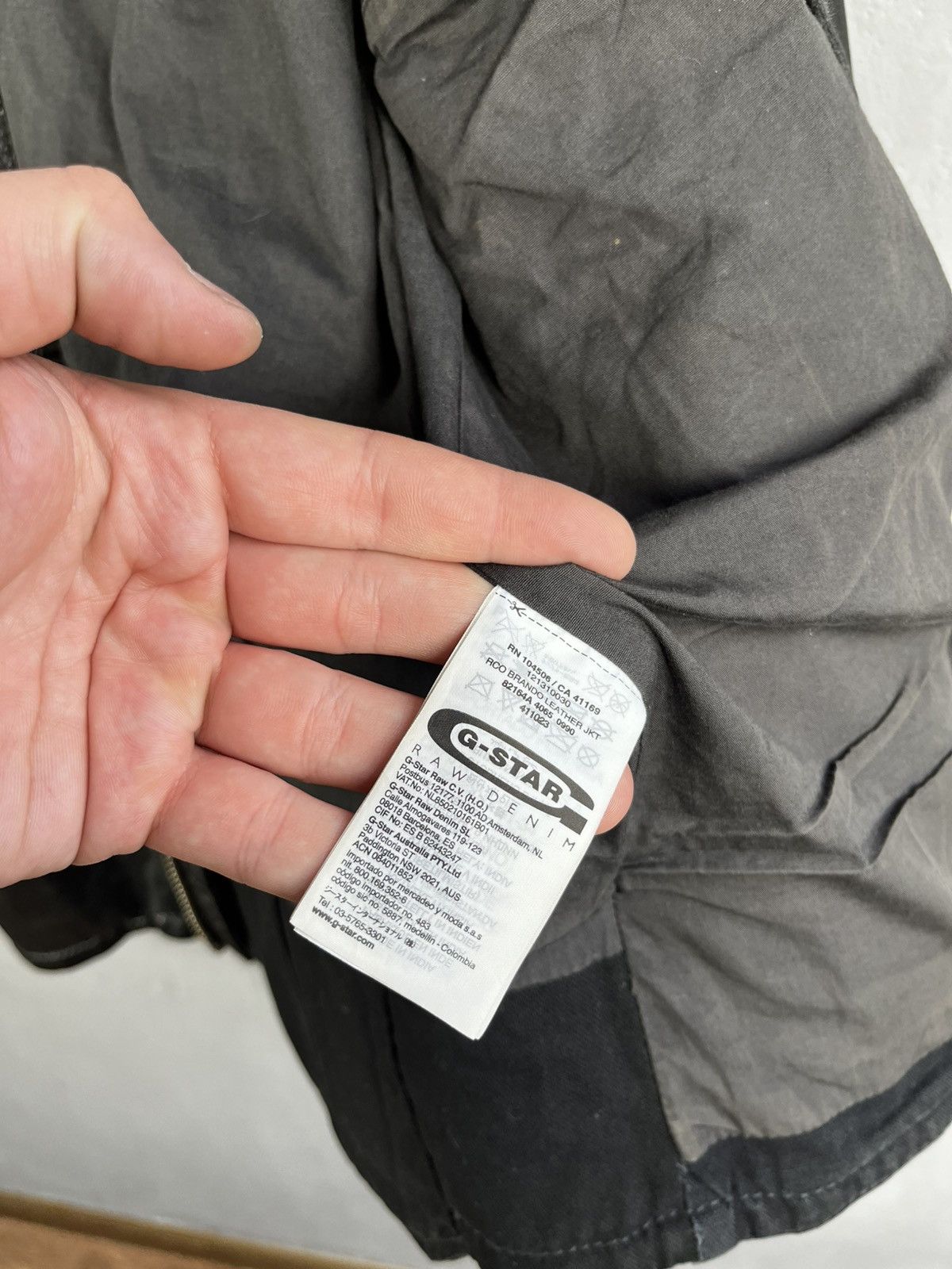 G-Star G-Star Hermans Leather Jacket Size US L / EU 52-54 / 3 - 13 Thumbnail
