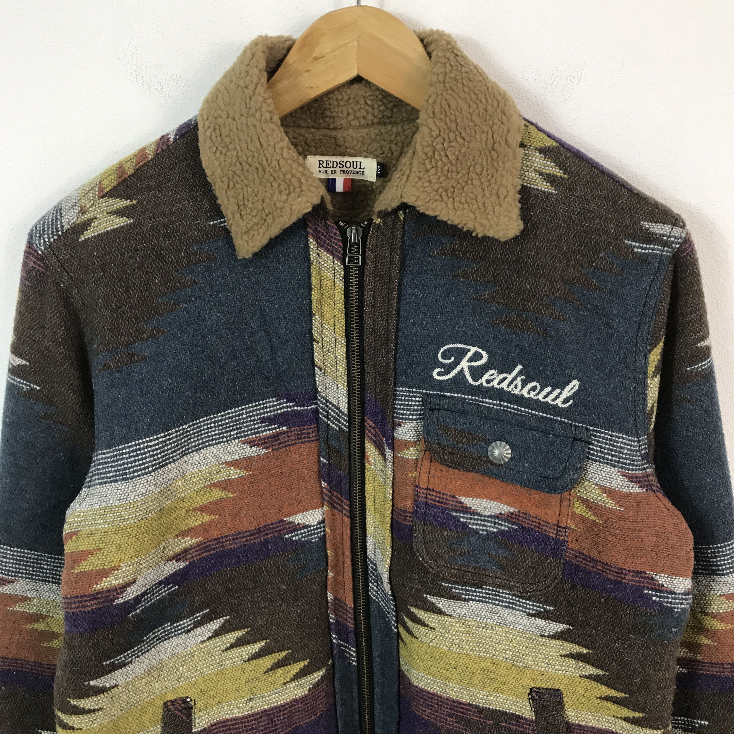Japanese Brand Red Soul Navajo design jacket Size US M / EU 48-50 / 2 - 3 Thumbnail