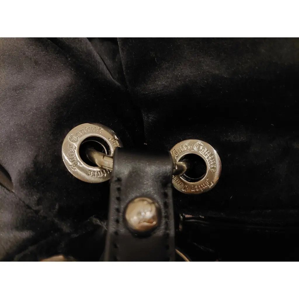 Juicy Couture Juicy Couture black velvet Scottish Terrier handbag vintage Size ONE SIZE - 7 Thumbnail