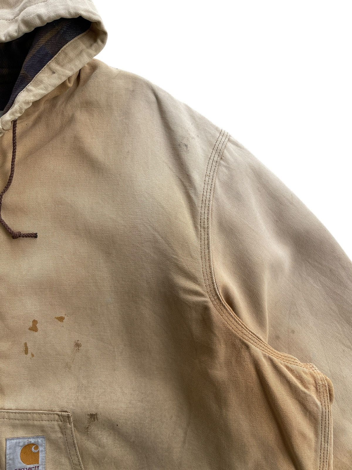 Carhartt Destroyed❗️Vintage 80s Carhartt Active Workwear Jacket Size US XXL / EU 58 / 5 - 13 Thumbnail