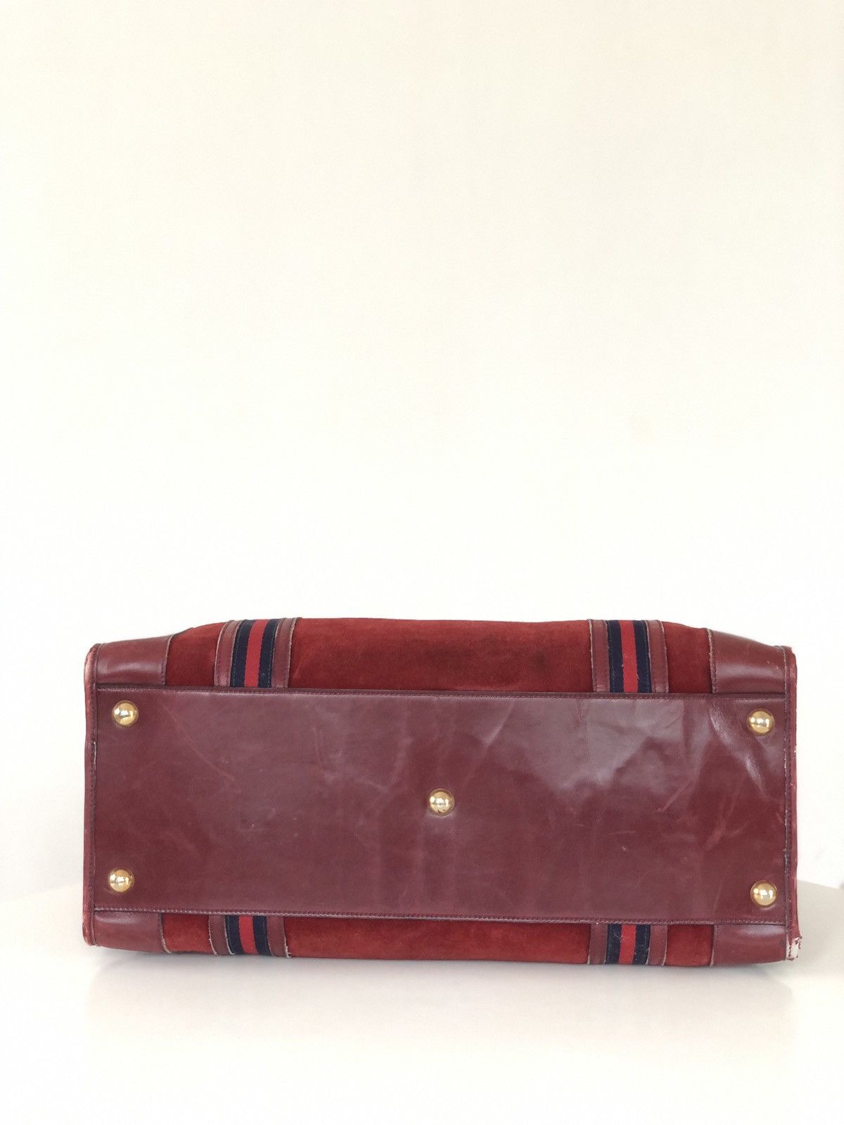 Gucci Vintage GUCCI suede duffle bag Size ONE SIZE - 13 Thumbnail