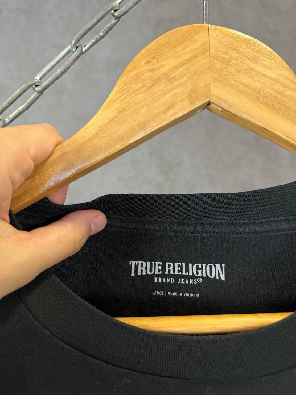 True Religion True Religion big center logo designer tee Size US L / EU 52-54 / 3 - 4 Thumbnail