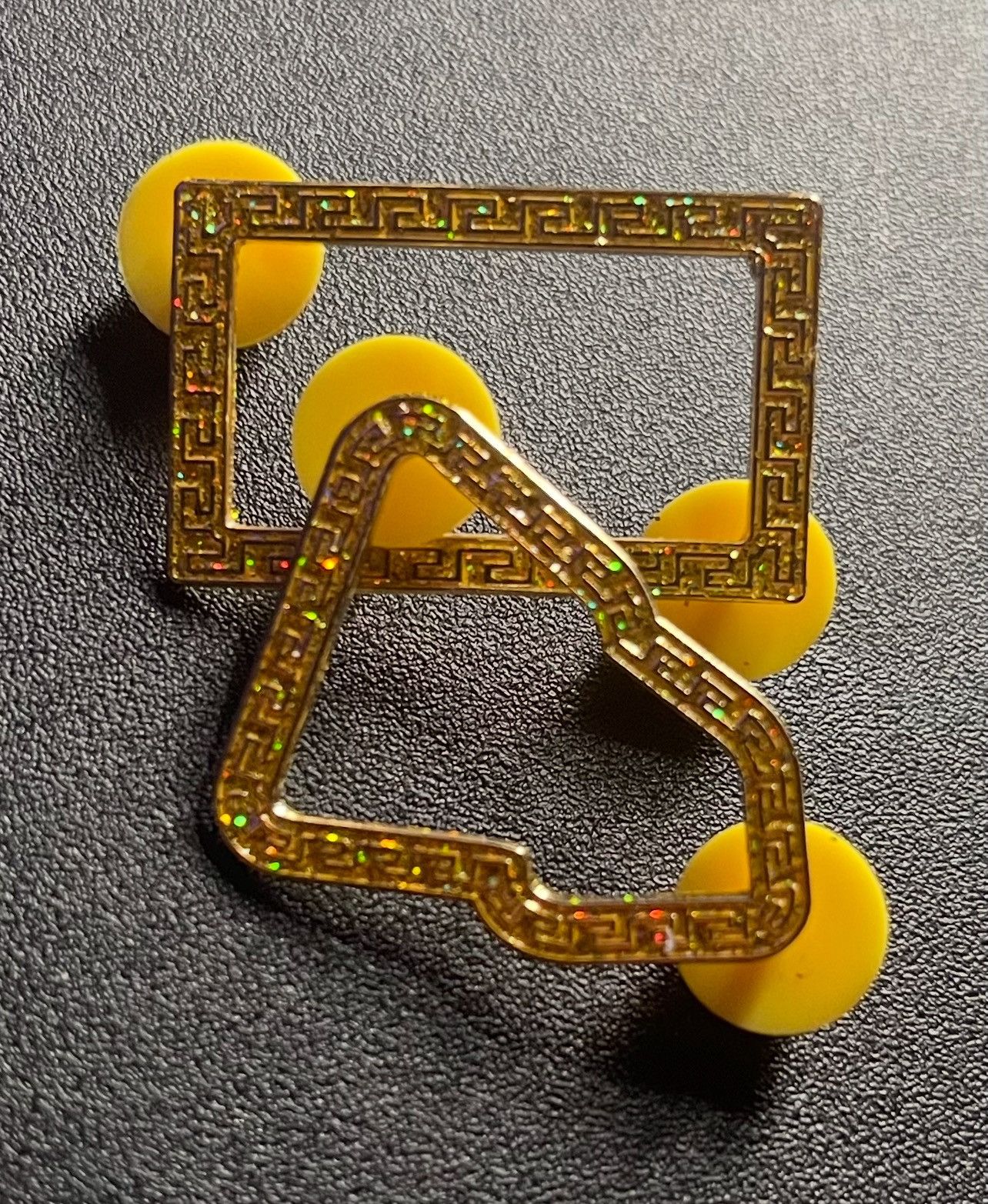 New Era Custom Versace New Era Hat Border Pins by @Mikebendsbrims Size ONE SIZE - 1 Thumbnail