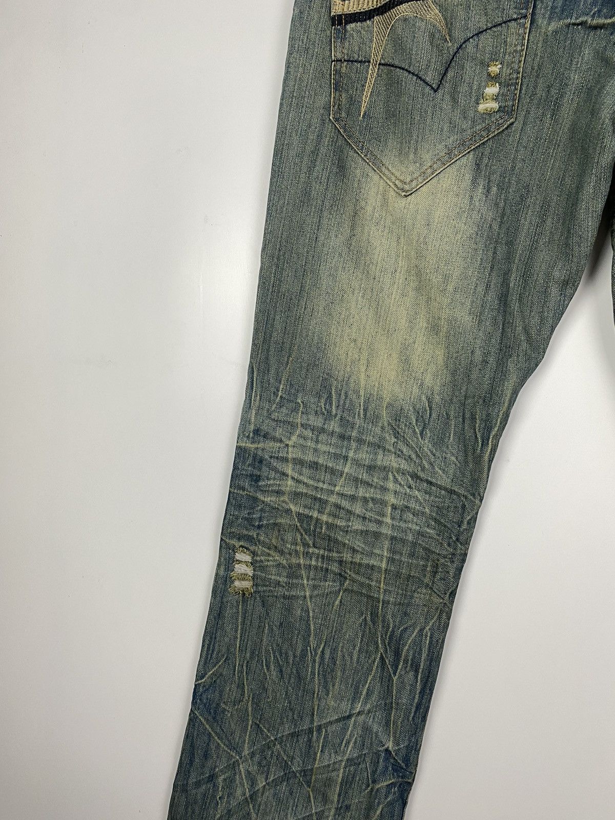 Japanese Brand × Vintage Vintage Fusai Denim Distressed Flared Size US 34 / EU 50 - 4 Thumbnail