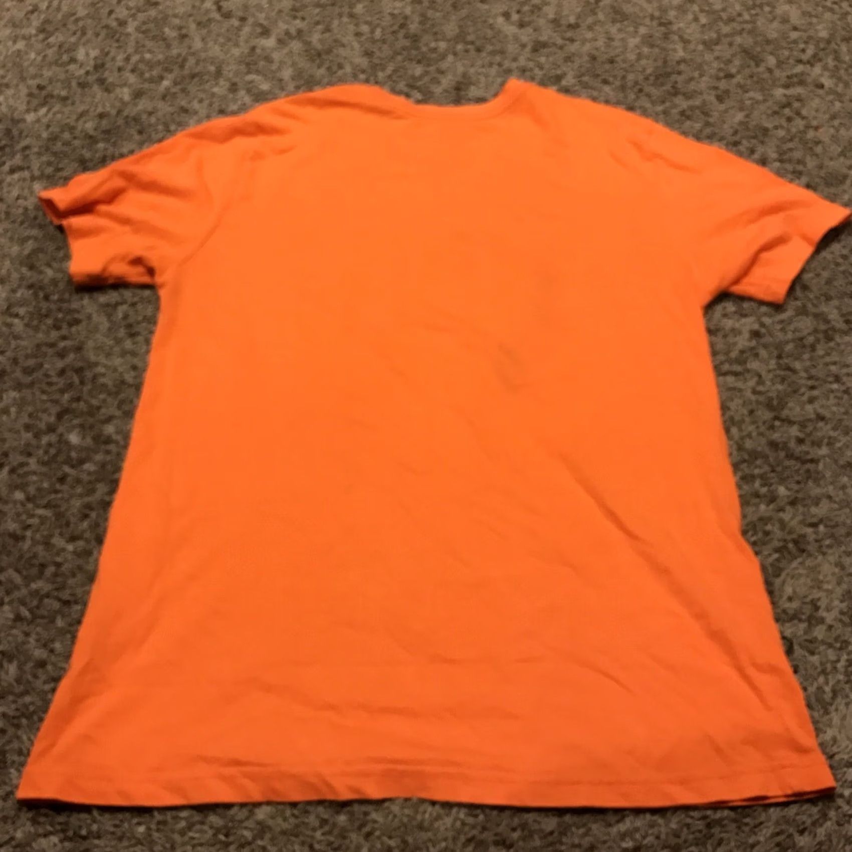 Nike nike the athletic dept mens L t shirt orange cotton a45 Size US L / EU 52-54 / 3 - 3 Thumbnail