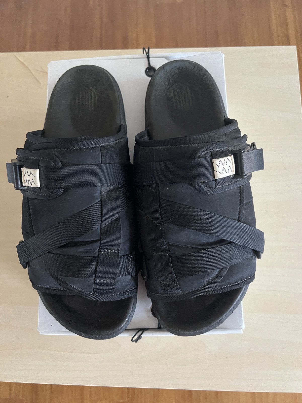 Visvim Visvim Christo Black XL Sandal Size US 12 / EU 45 - 5 Thumbnail
