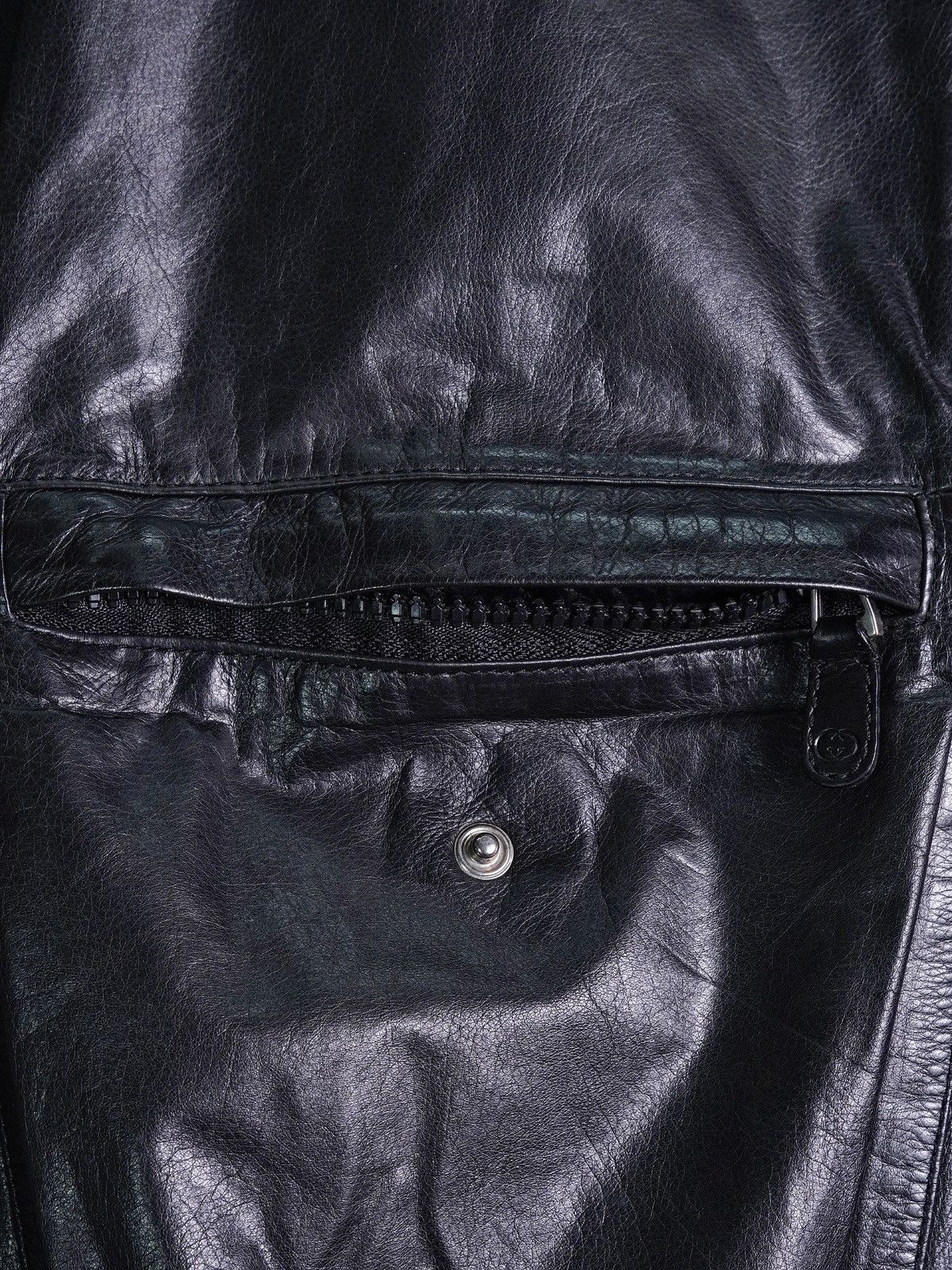 Gucci FW03 Zipper Leather Jacket Tom Ford Era Size US M / EU 48-50 / 2 - 6 Thumbnail