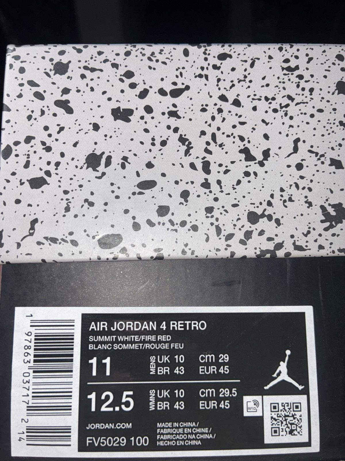 Jordan Brand Jordan 4 retro white cement deadstock Size US 11 / EU 44 - 10 Thumbnail