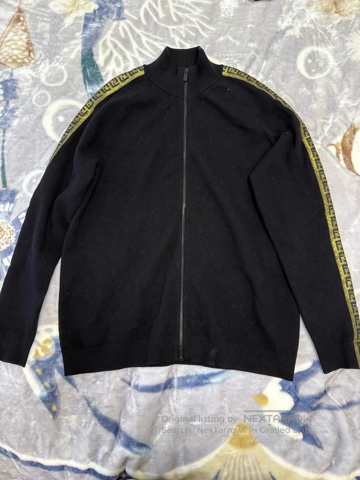 Fendi Fendi Logo Knit Sweater Coat. Size US L / EU 52-54 / 3 - 1 Thumbnail