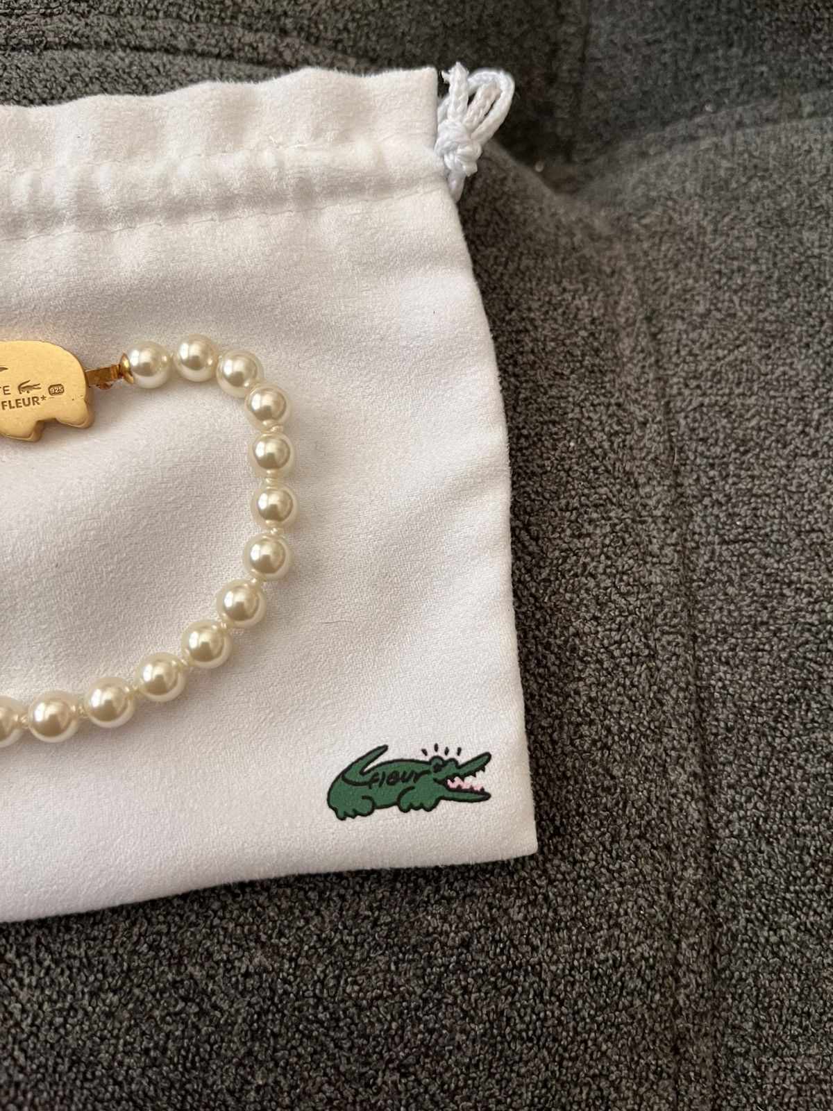 Golf le Fleur × Lacoste Le Fleur x Lacoste Pearl Bracelet Size ONE SIZE - 4 Thumbnail