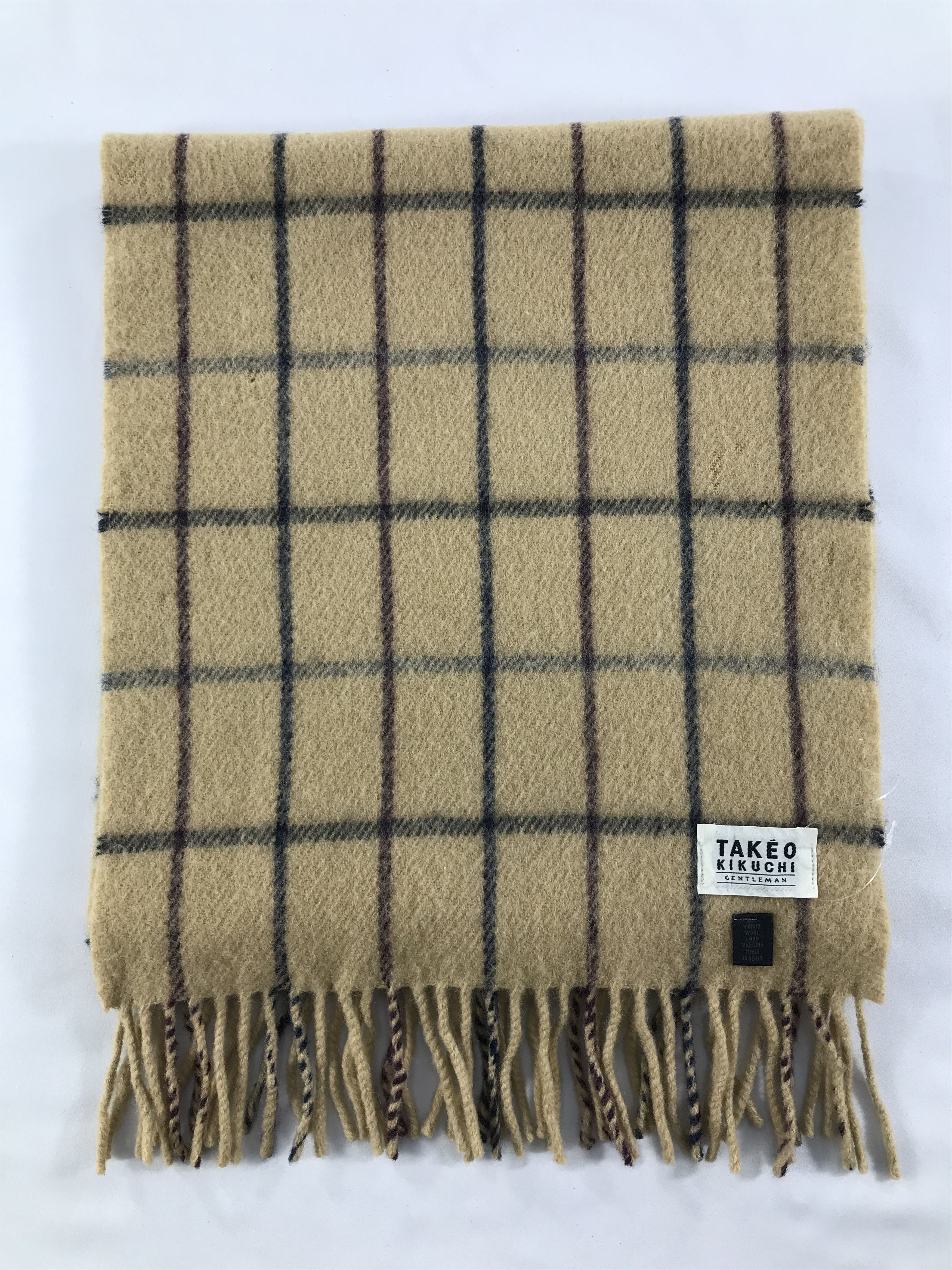 Takeo Kikuchi × Vintage Takeo Kikuchi Scarf / Muffler / Neckwear - WW2678 Size ONE SIZE - 2 Thumbnail