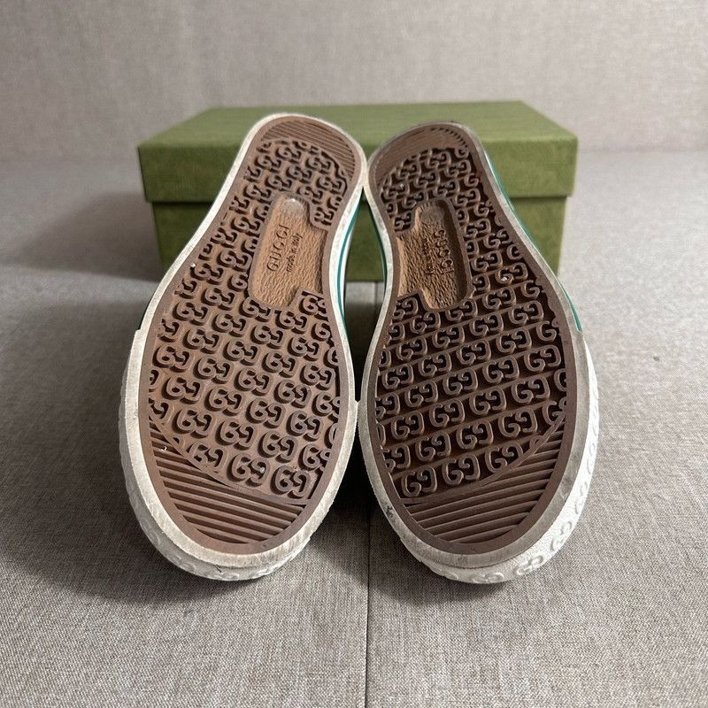 Gucci Gucci Tennis 1977 High-Top Sneakers in Beige Size US 7.5 / EU 40-41 - 5 Thumbnail