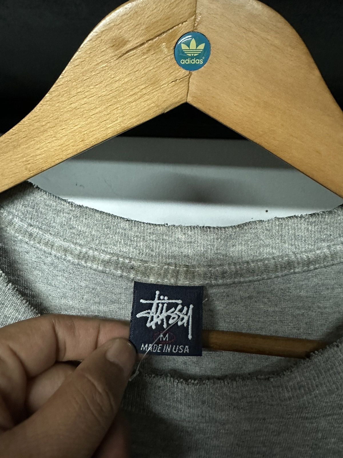 Stussy Vintage 90s Stussy Dragon Skateboard Distressed Tee Size US M / EU 48-50 / 2 - 9 Thumbnail