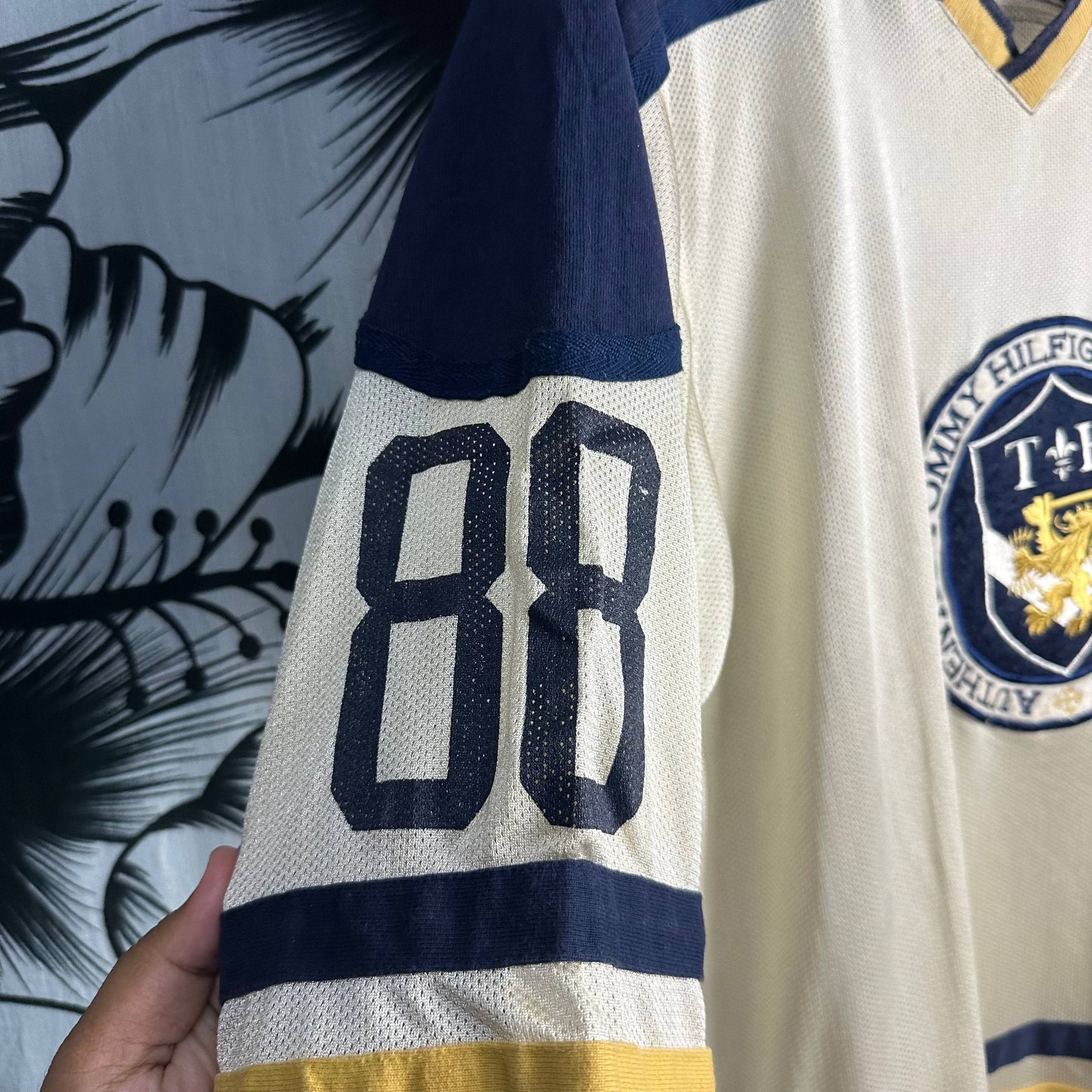 Tommy Hilfiger OG Vintage 90s Tommy Hilfiger Hockey Pullover Jersey Size US L / EU 52-54 / 3 - 8 Thumbnail