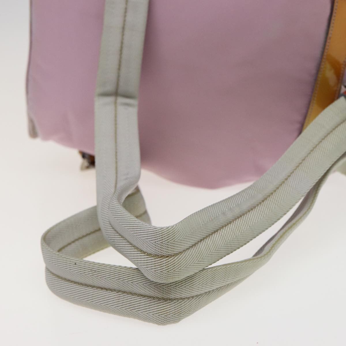 Prada PRADA Backpack Nylon Pink Size ONE SIZE - 9 Thumbnail