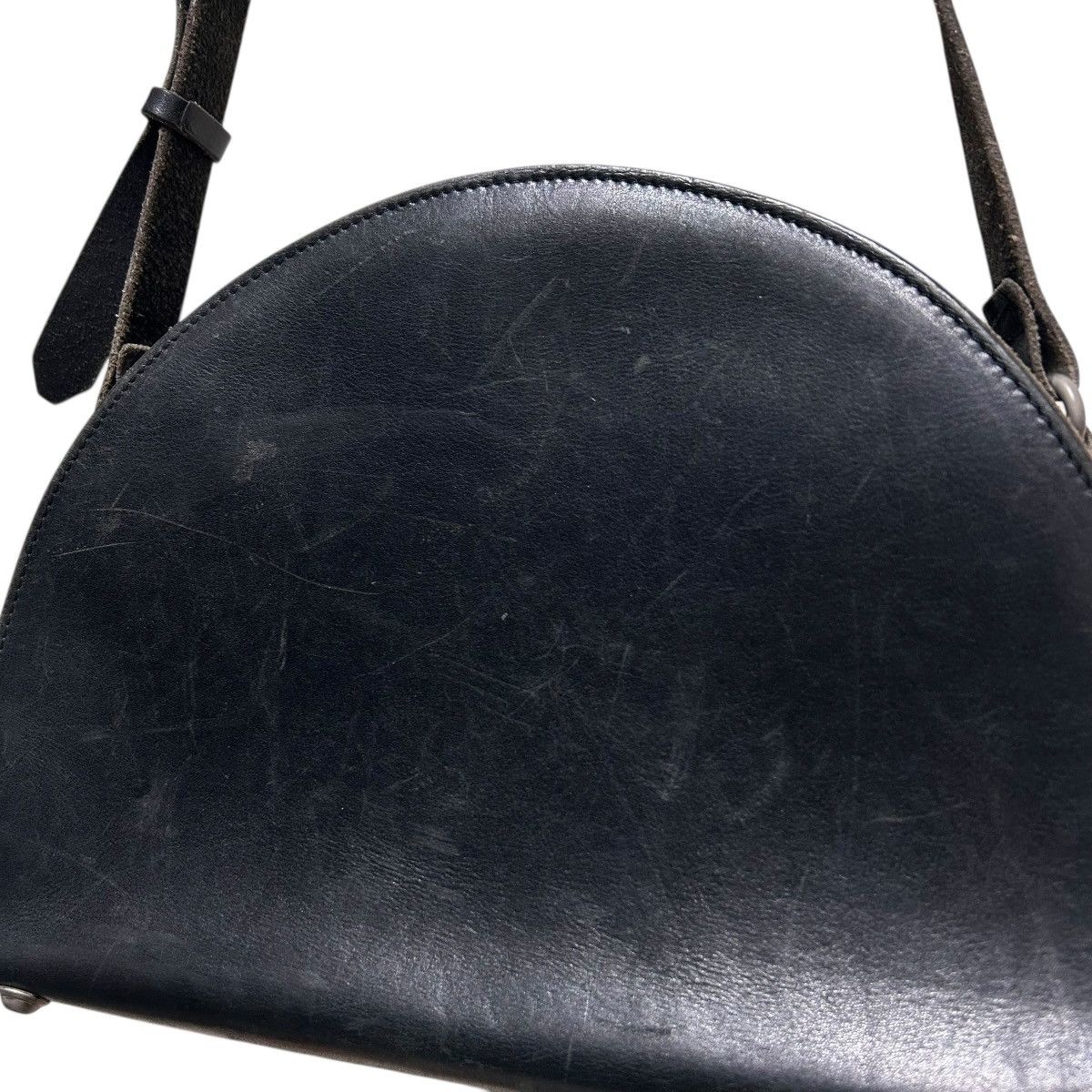 Yohji Yamamoto 702 00s Yohji Yamamoto Y'SACCS leather bag shoulder black Size ONE SIZE - 11 Thumbnail