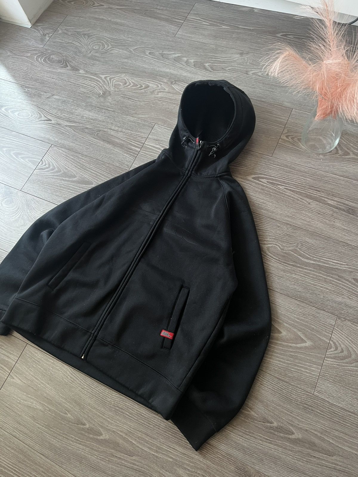 Affliction × No Fear ‼️Archival No Fear Triple Black Avant Garde Rare Zip Hoodie‼️ Size US L / EU 52-54 / 3 - 5 Thumbnail