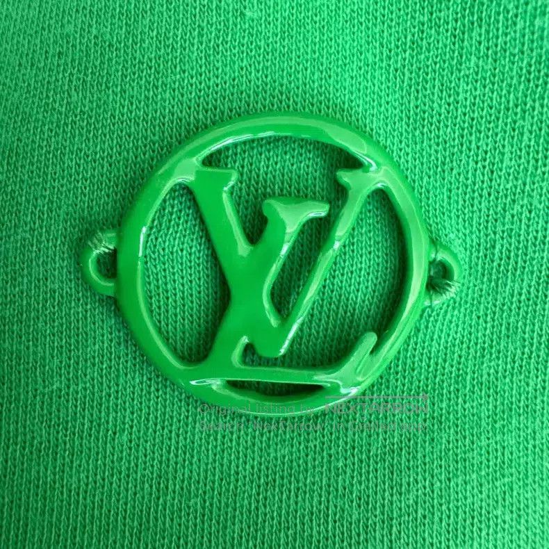 Louis Vuitton Louis Vuitton FW23 Solid logo drawstring hooded long sleev Size US L / EU 52-54 / 3 - 6 Thumbnail