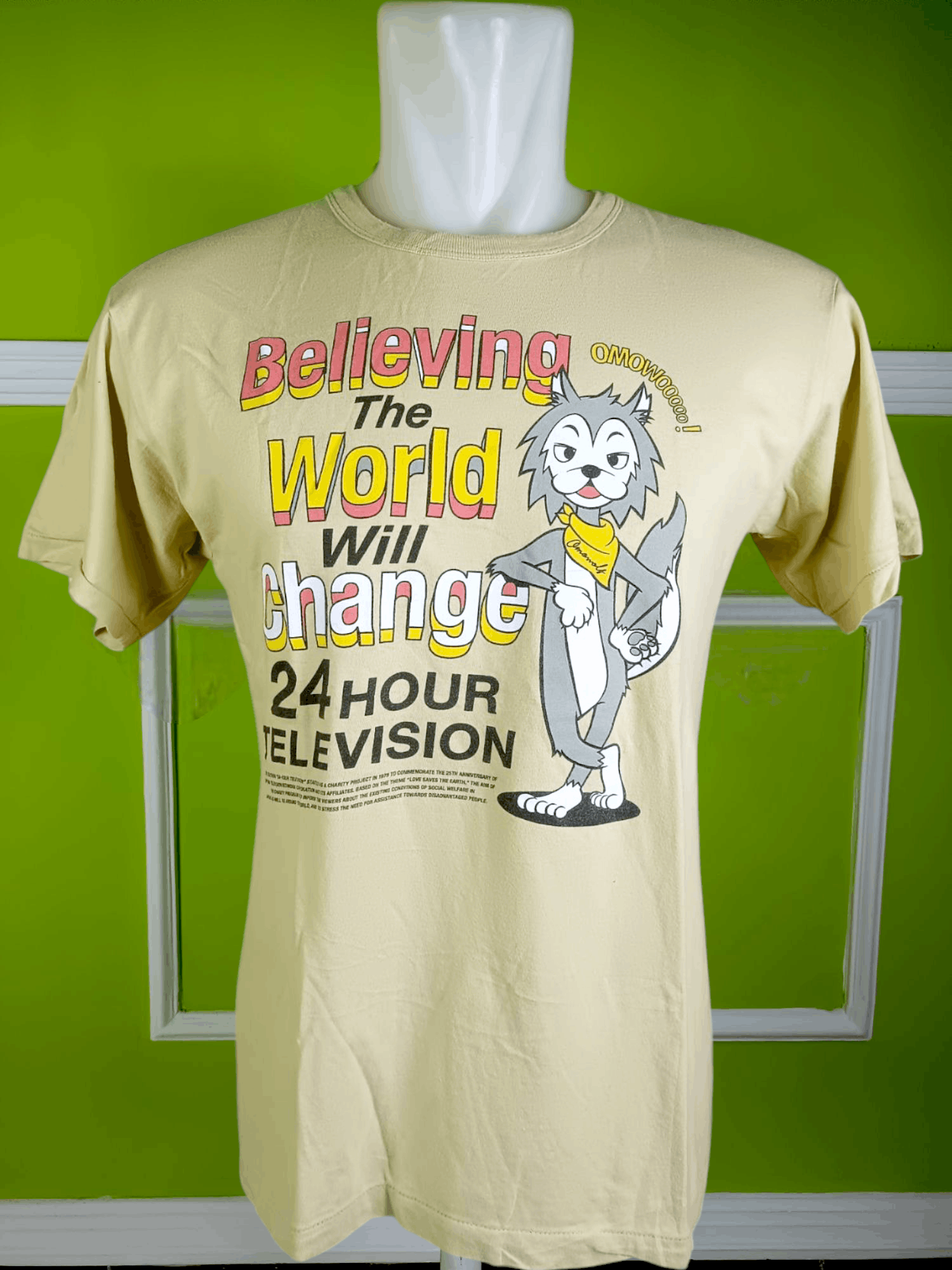 Japanese Brand × Vintage 24 Hour Television-Believing the World Will Change Size US M / EU 48-50 / 2 - 1 Thumbnail