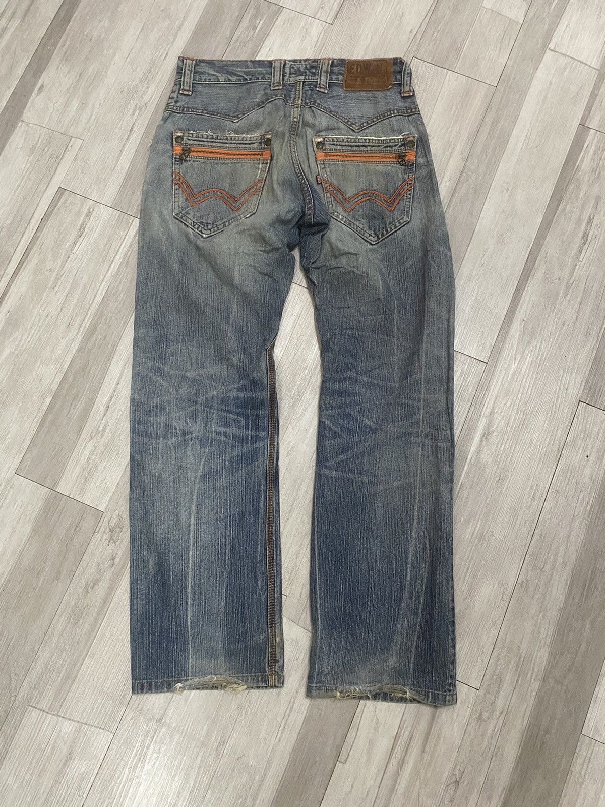 Edwin Edwin XV ripped denim size 32 Size US 32 / EU 48 - 2 Thumbnail