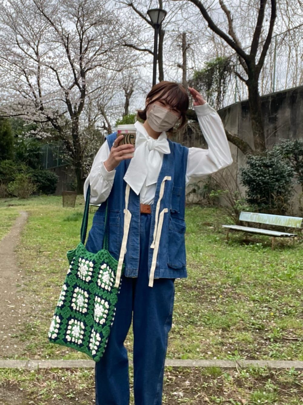 Japanese Brand × Tsumori Chisato Niko And ... Crochet Knitted Bohemian Tote/Sling Bag Size ONE SIZE - 2 Thumbnail
