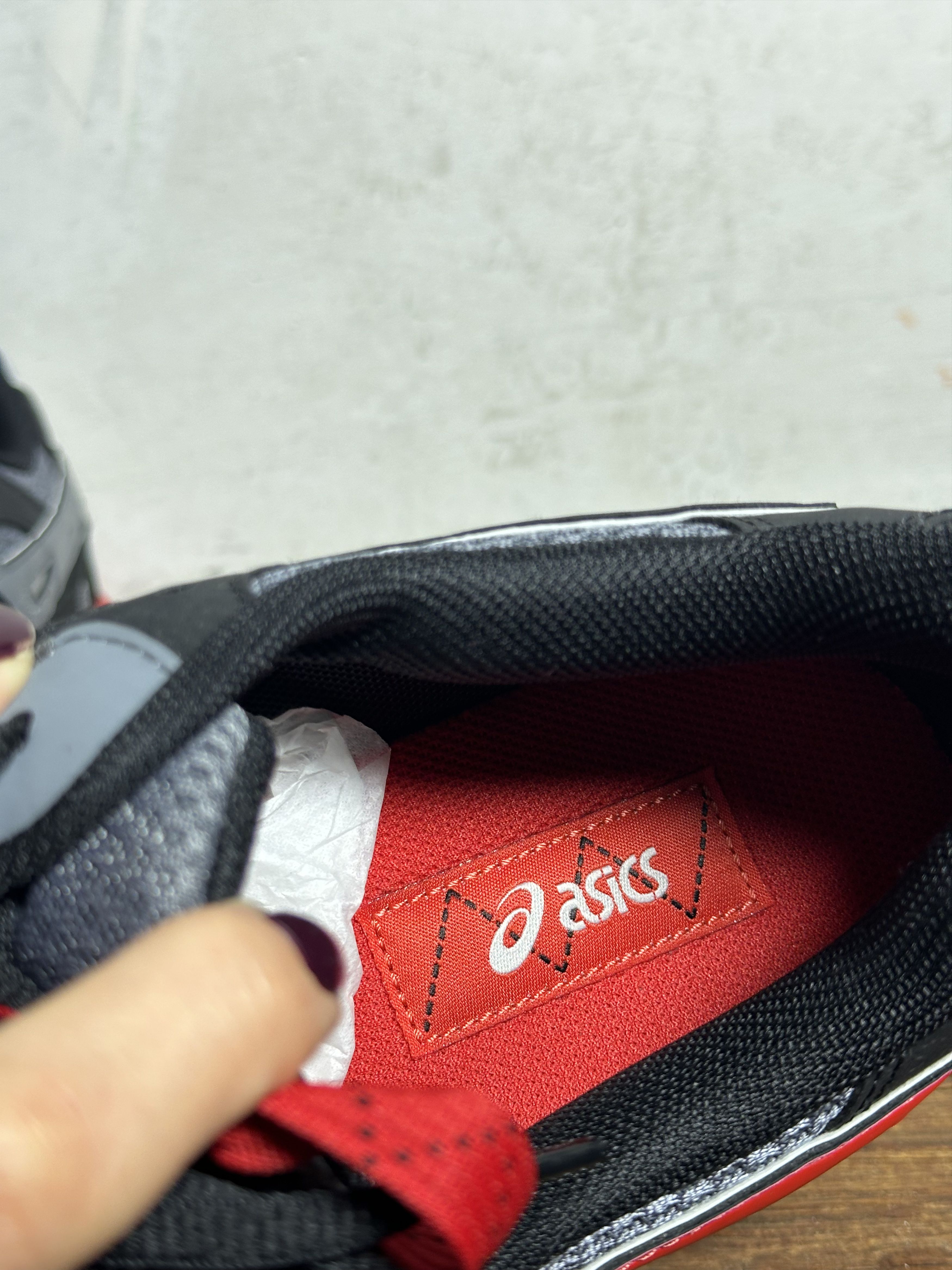 Asics Kiko Kostadinov ASICS HS2-S Gel-MC Plus Classic Red Sneakers Size US 11.5 / EU 44-45 - 11 Thumbnail