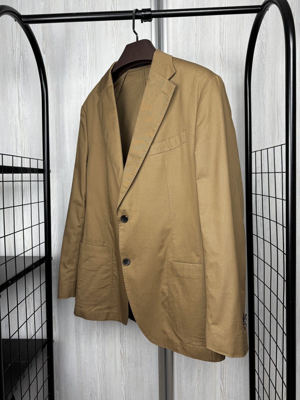 Other Windsor. Brown Solerto + Santios Cotton Silk Blend Suit 52 Size 42R - 17 Thumbnail