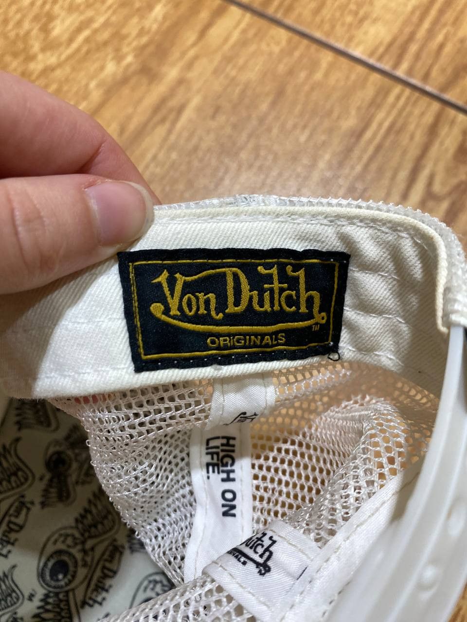 Von Dutch VON DUTCH TRUCKER HAT BLUE WHITE MESH Size ONE SIZE - 2 Thumbnail