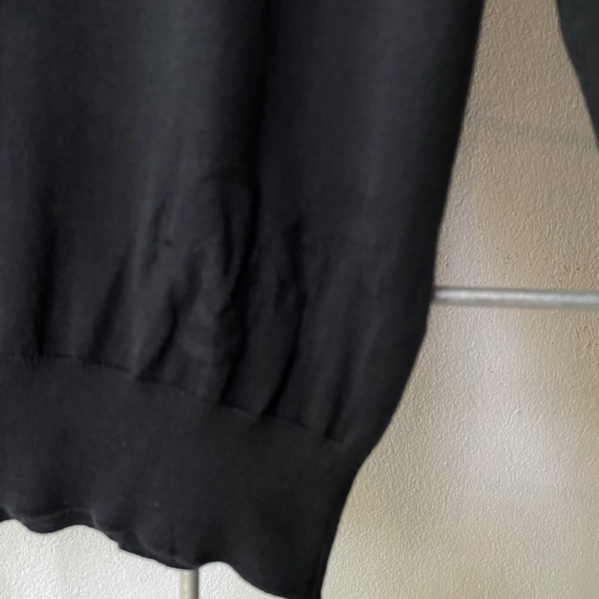 Viktor & Rolf VIKTOR& ROLF Black Semi-Sheer Knit Shirt Size XS / US 0-2 / IT 36-38 - 15 Thumbnail