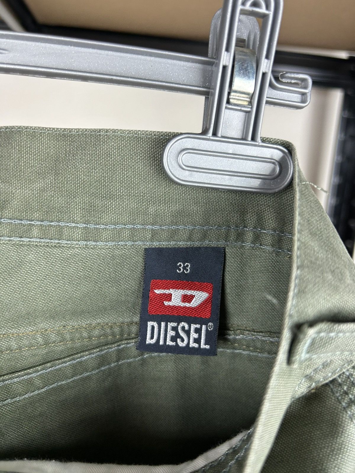 Carhartt × Diesel Diesel Y2k Vintage Single Knee Canvas 90s Denim Jeans Pants Size US 33 - 11 Thumbnail