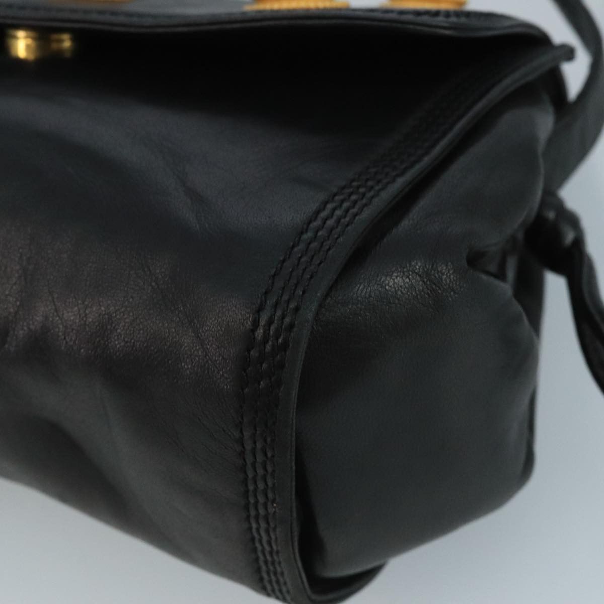 Loewe LOEWE Shoulder Bag Leather Black Size ONE SIZE - 9 Thumbnail