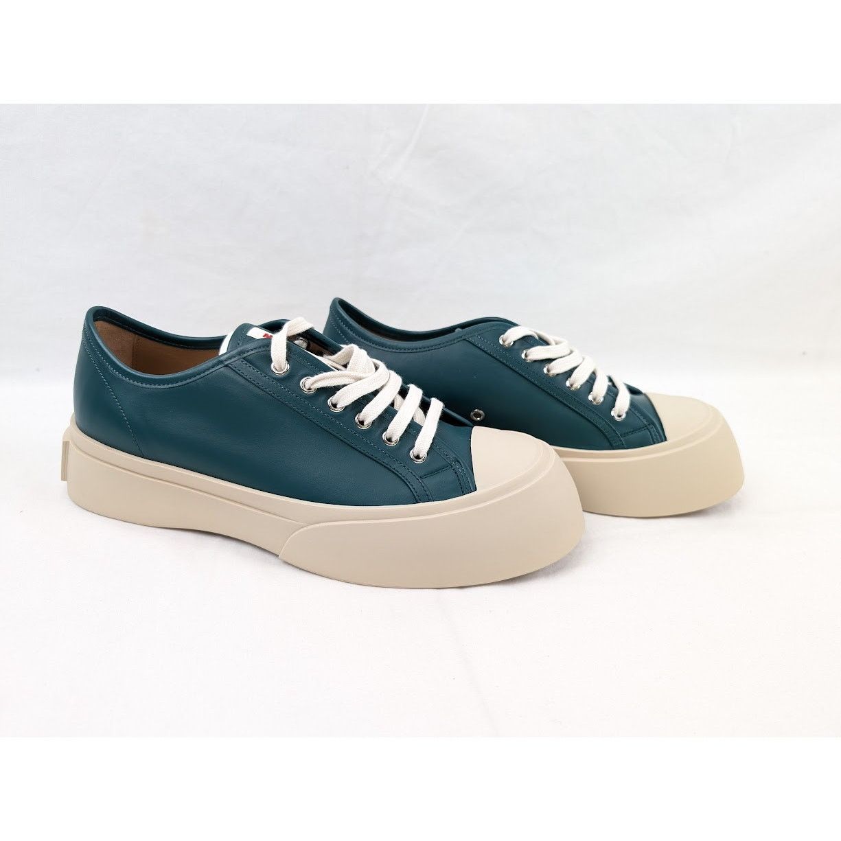 Marni o1rshd1 Low-Top Sneakers in Green/Beige Size US 11 / EU 44 - 13 Thumbnail
