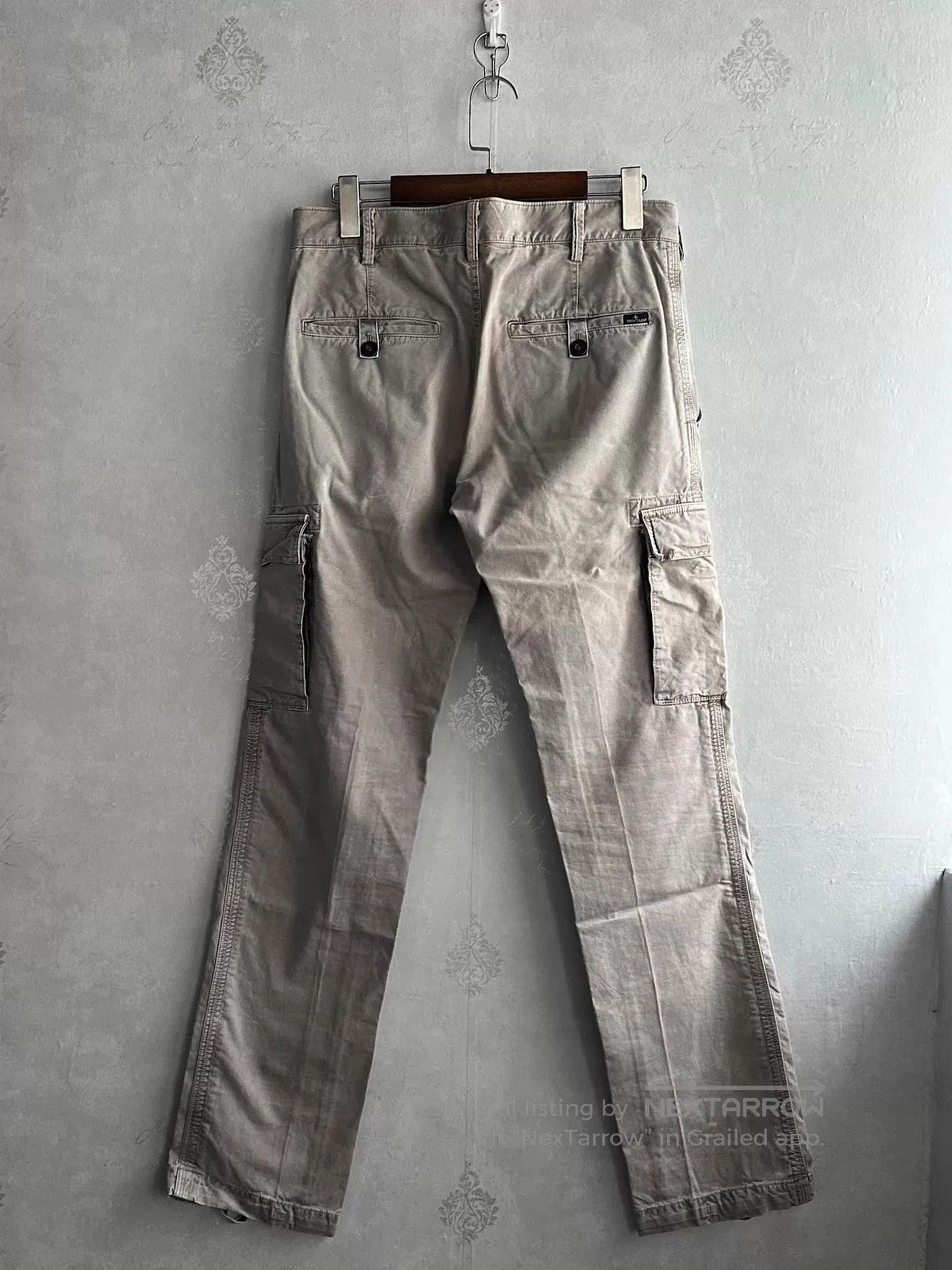 Stone Island Gray Cargo Pants Size 30. Size US 30 / EU 46 - 2 Thumbnail