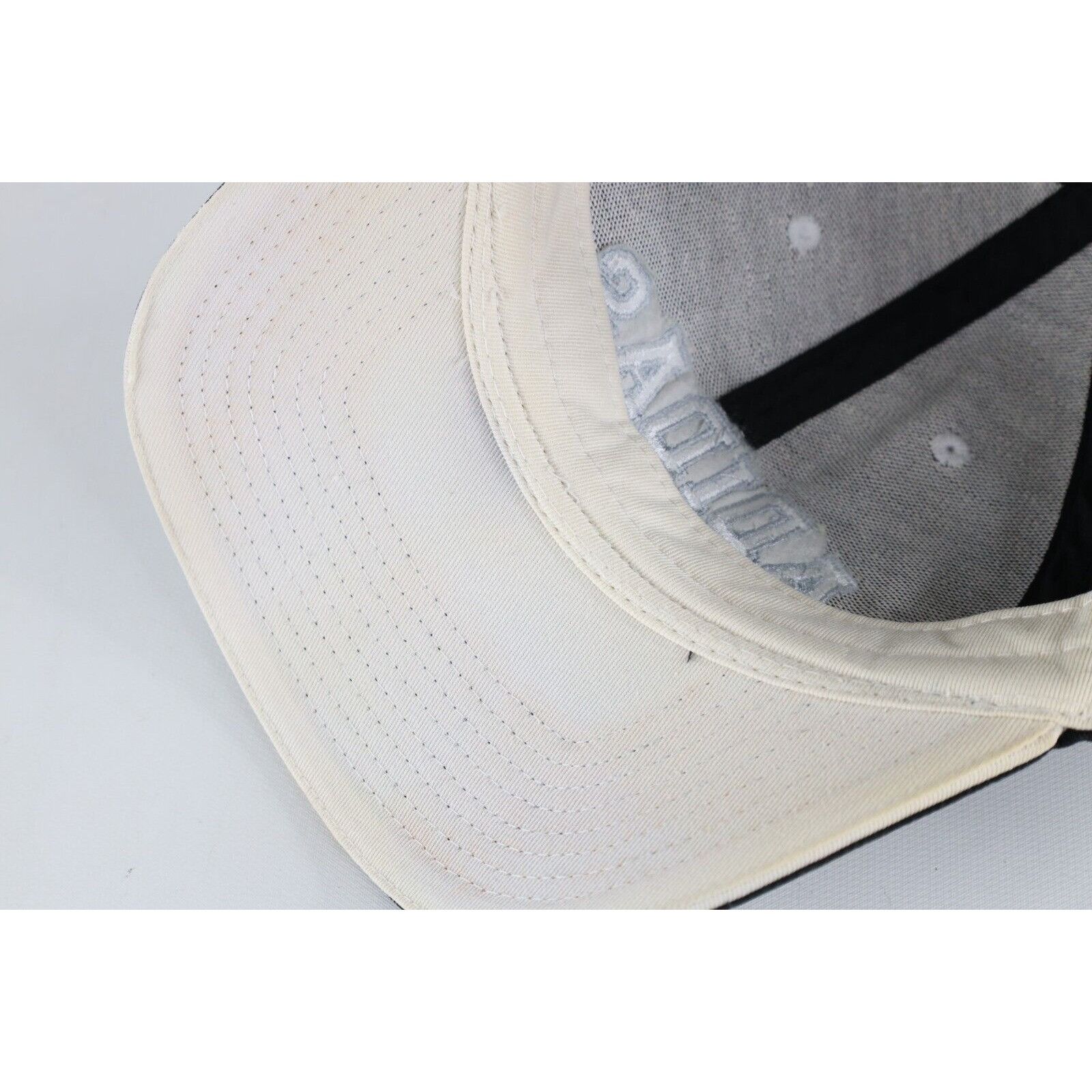 Adidas × Vintage Vintage 90s Y2K Faded Spell Out Block Letter Adidas Hat Cap Size ONE SIZE - 9 Thumbnail